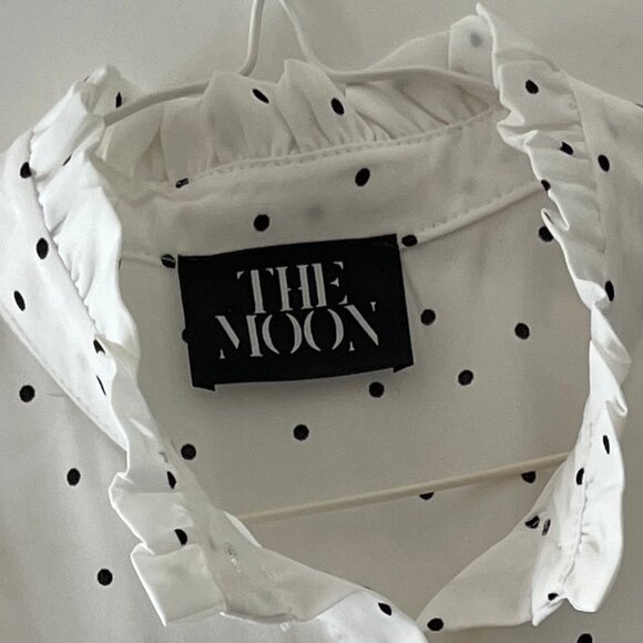 Polka dot Ruffle sleeve blouse by The Moon - Picture 4 of 4